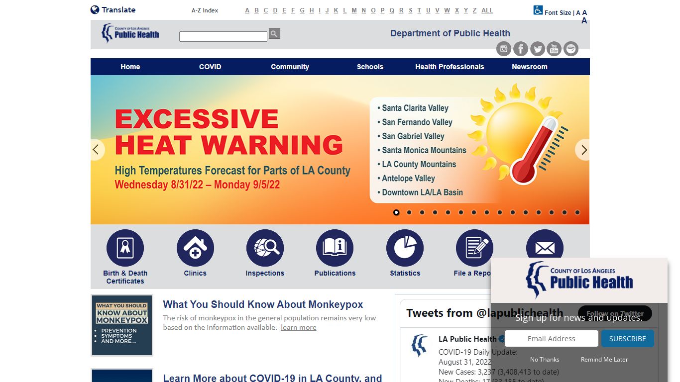 Los Angeles County Department of Public Health